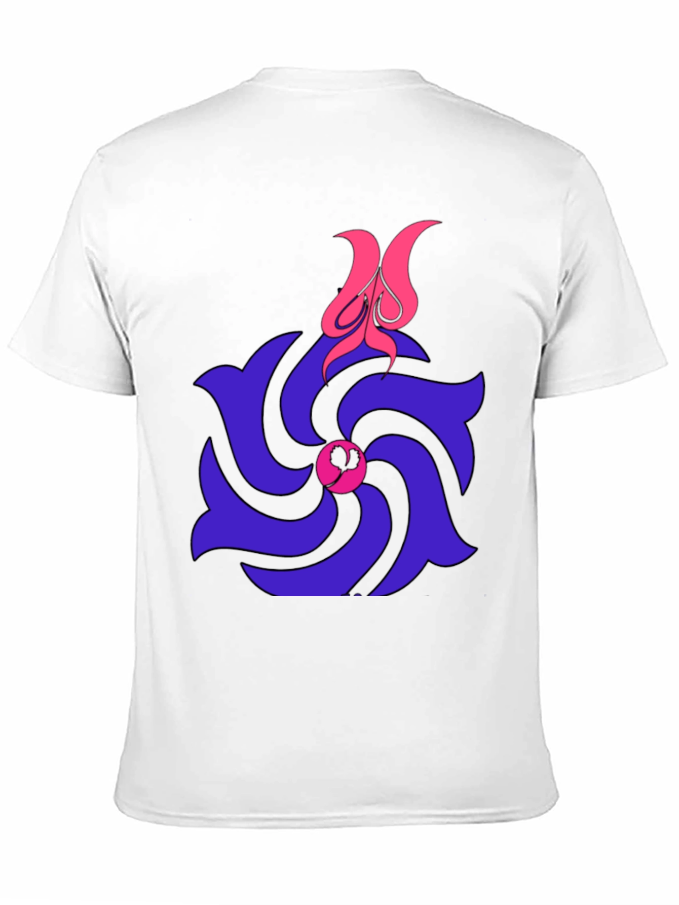 Spiral Flower T-Shirt - Unique Graphic Tee