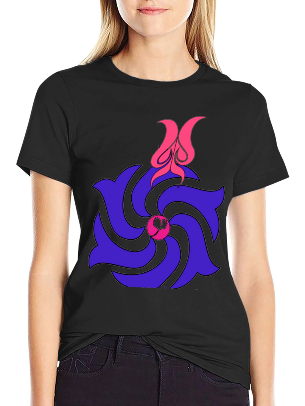 Spiral Flower T-Shirt - Unique Graphic Tee