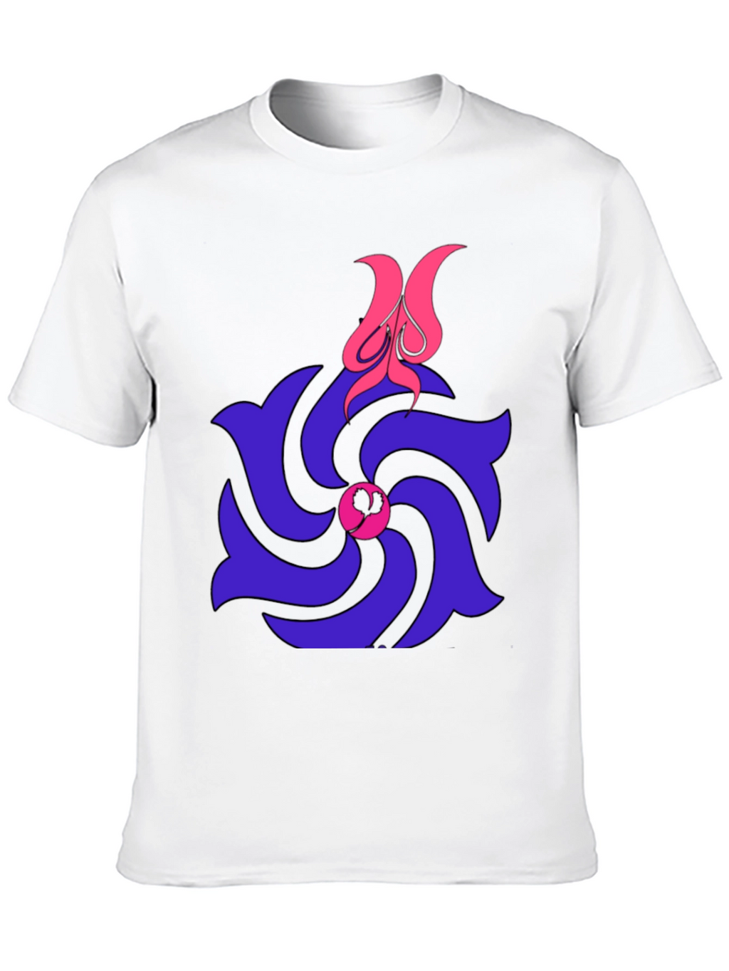 Spiral Flower T-Shirt - Unique Graphic Tee