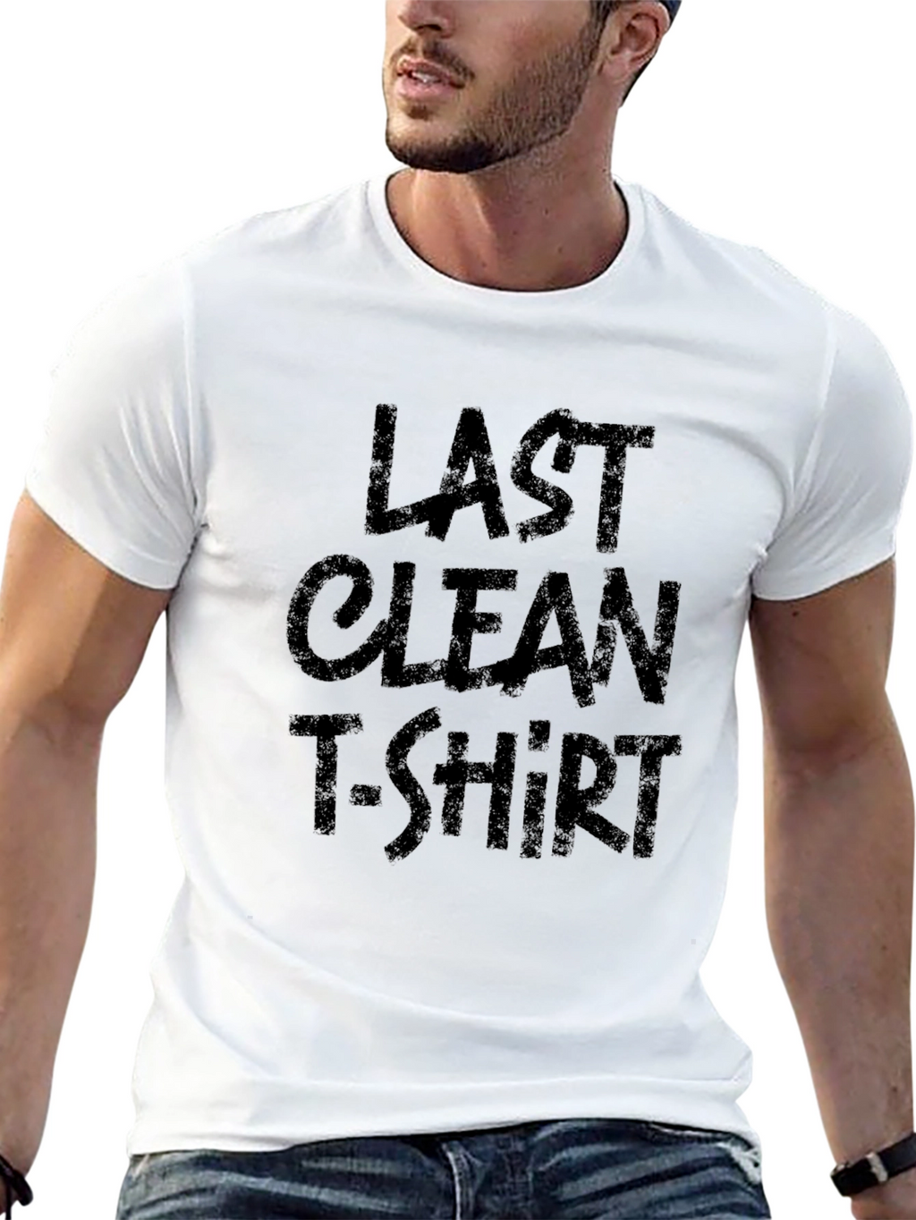 Last Clean T-Shirt Graphic Tee - Mens