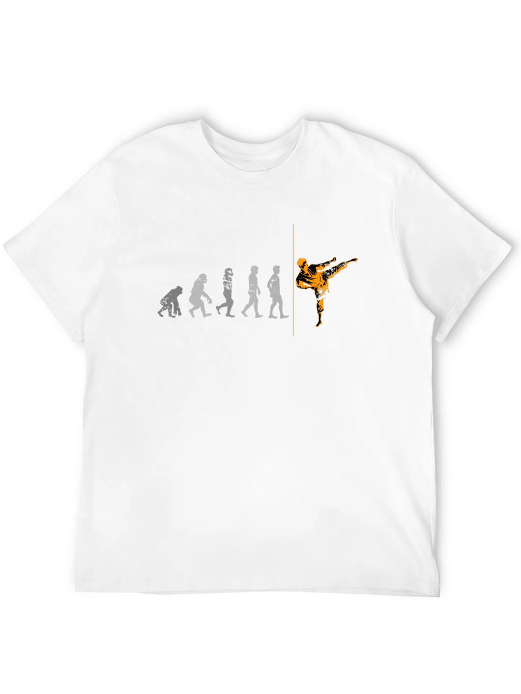 Evolution of Kick T-Shirt - Black Martial Arts Tee