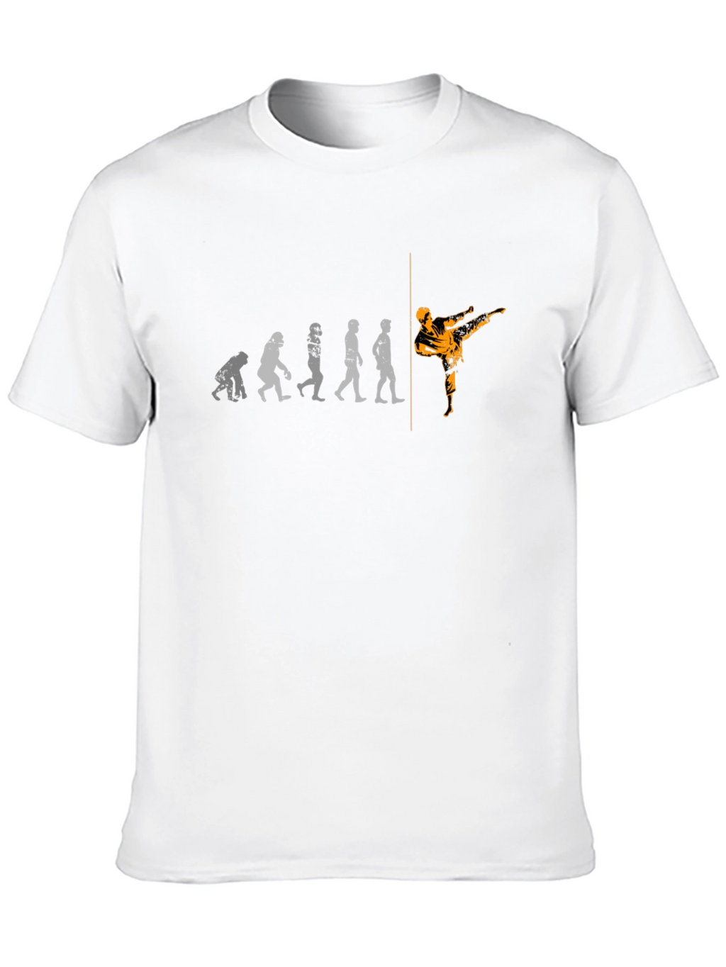 Evolution of Kick T-Shirt - Black Martial Arts Tee