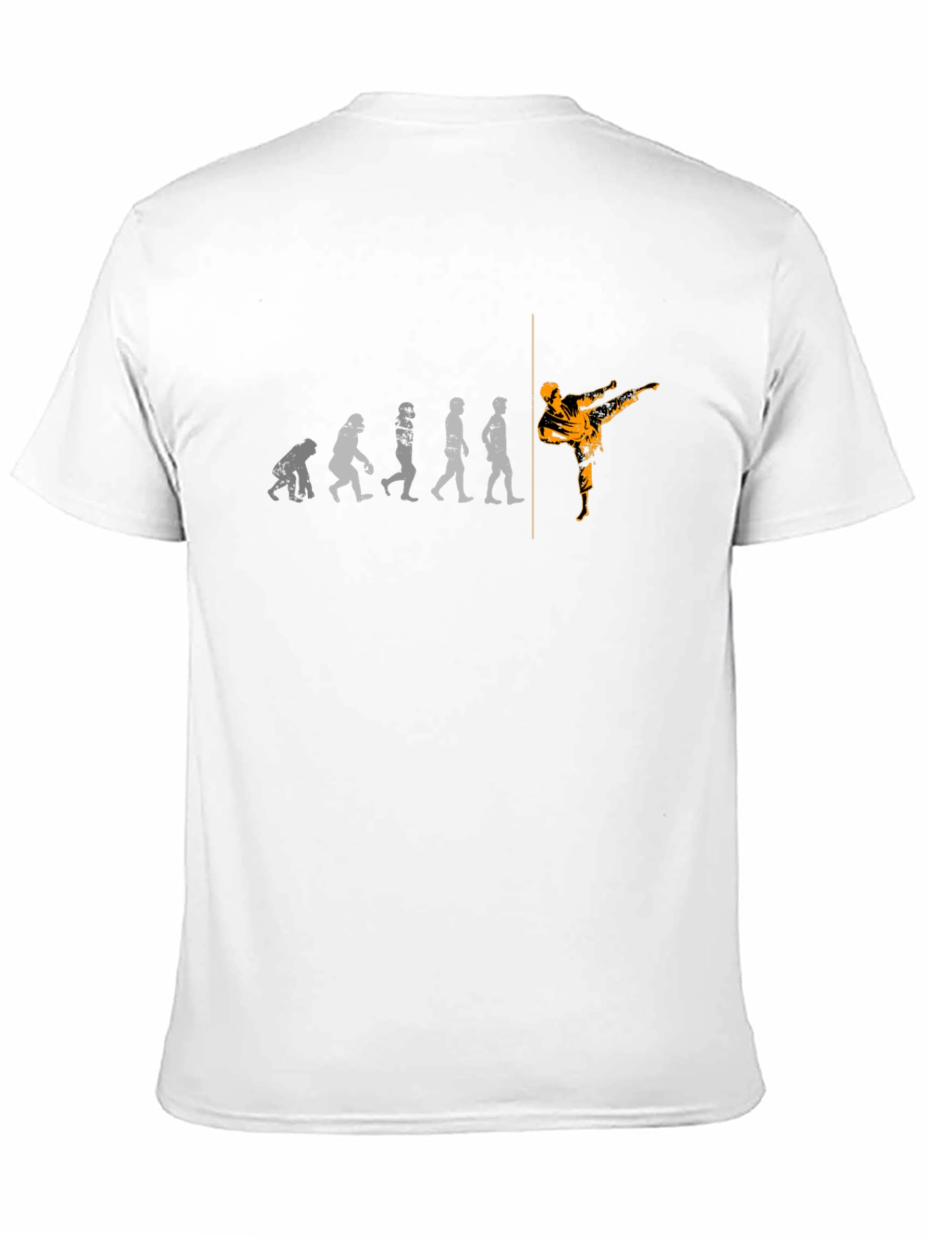 Evolution of Kick T-Shirt - Black Martial Arts Tee