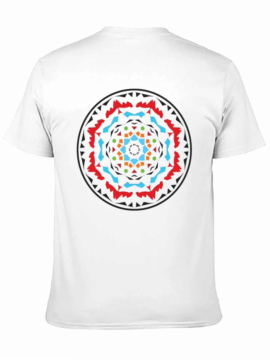 Geometric Mandala T-Shirt - Bold Graphic Tee