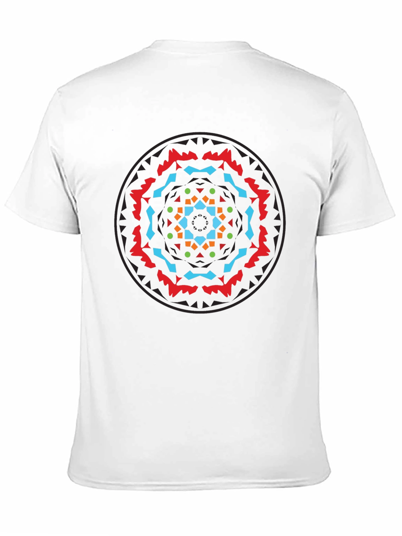 Geometric Mandala T-Shirt - Bold Graphic Tee