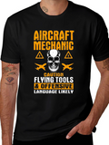 Aircraft Mechanic Caution T-Shirt