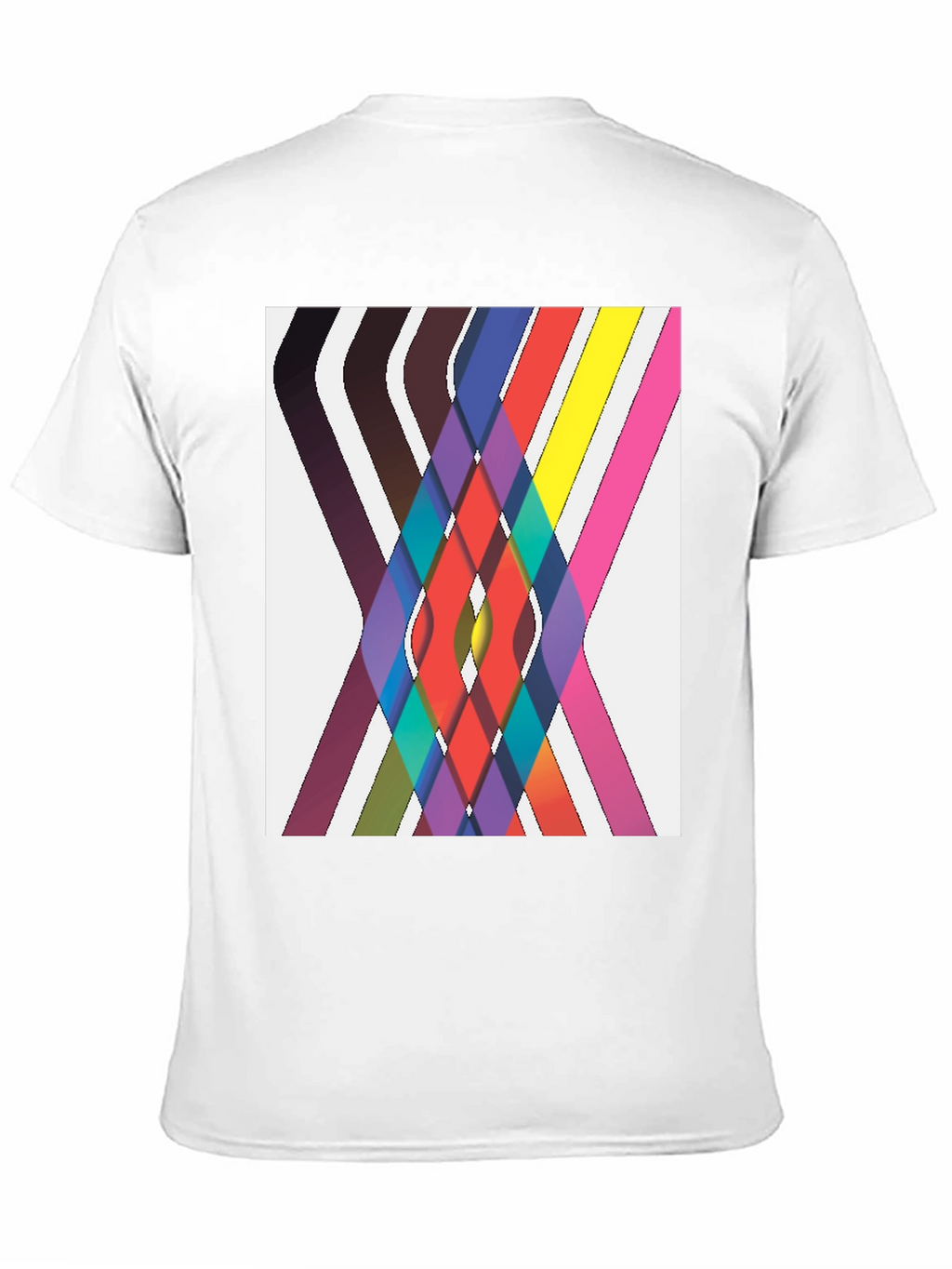 Abstract Geometric Tee - Artistic Comfort