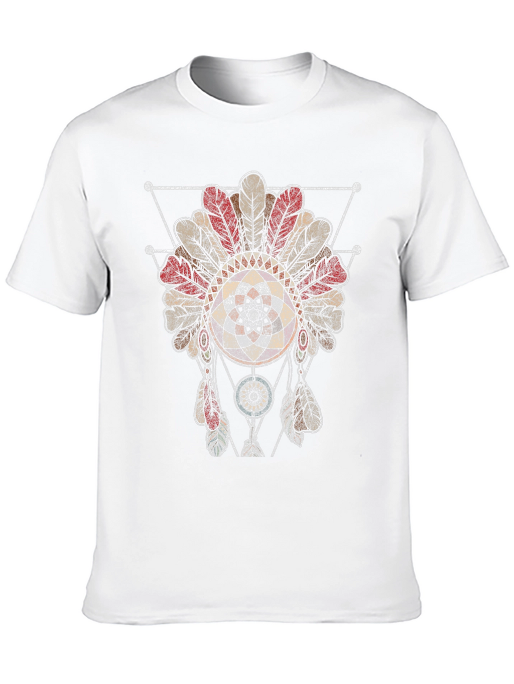 Dreamcatcher Graphic Tee - Native American Style Shirt