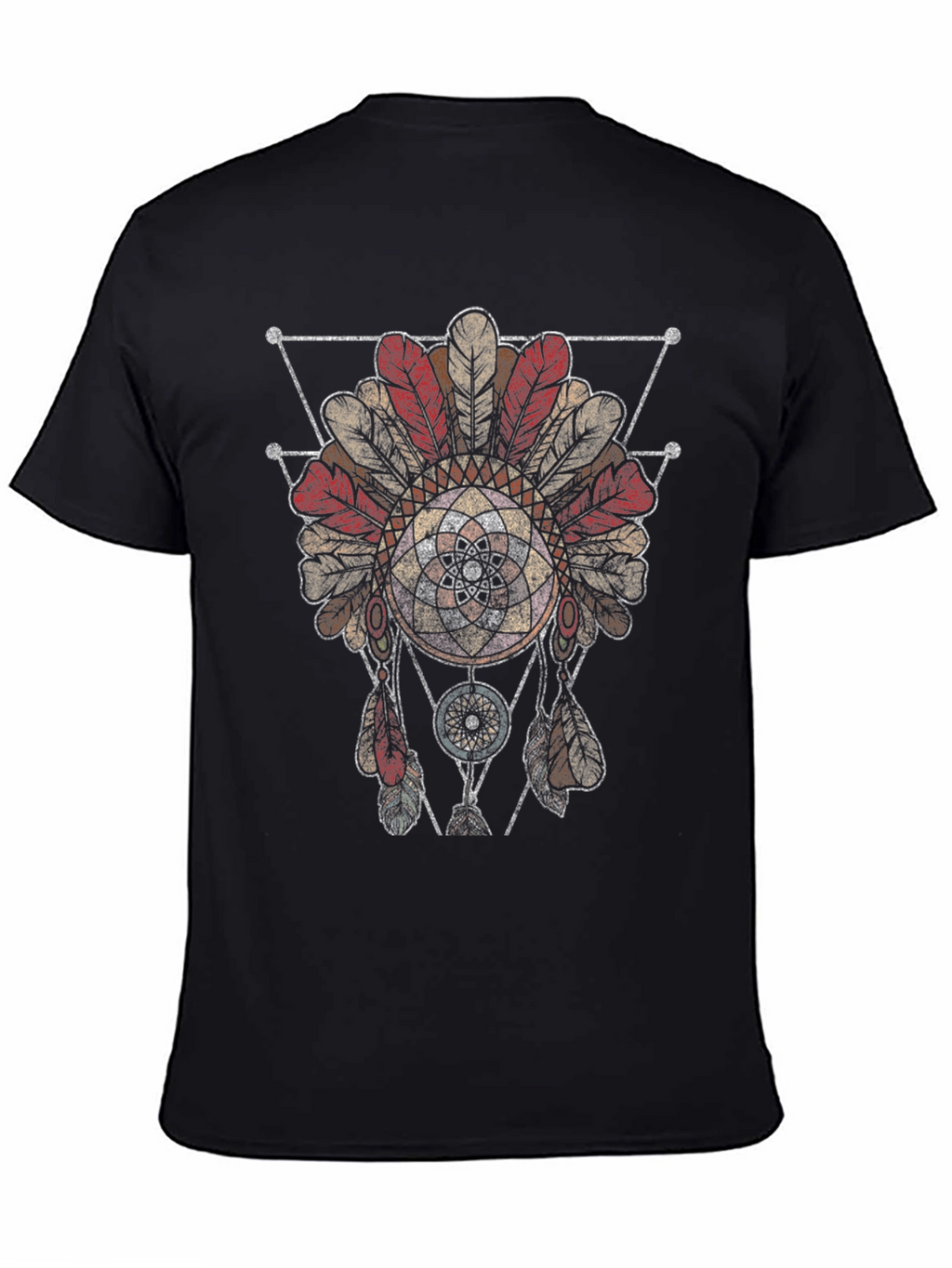 Dreamcatcher Graphic Tee - Native American Style Shirt