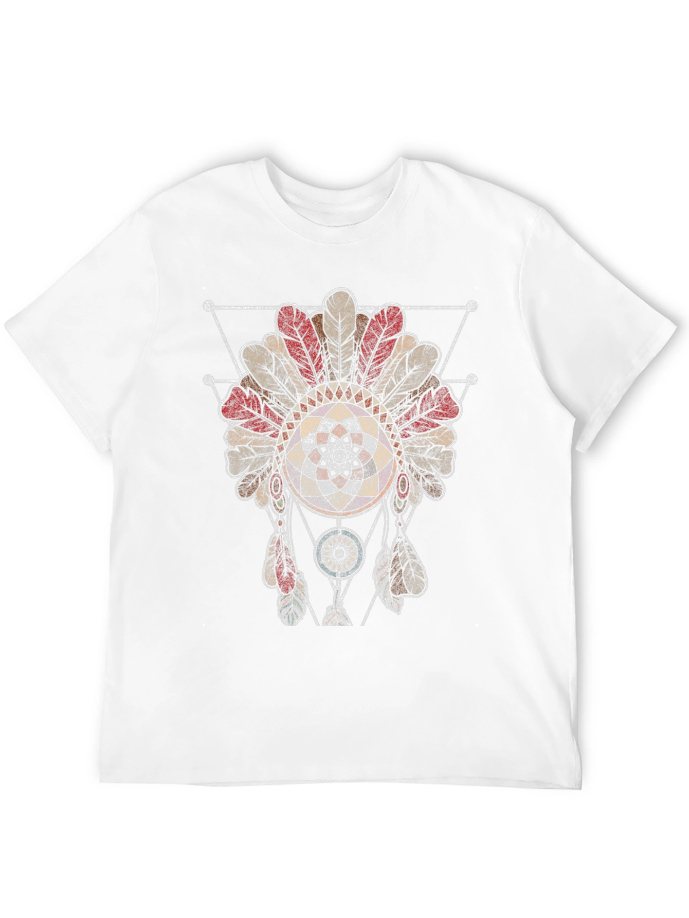 Dreamcatcher Graphic Tee - Native American Style Shirt