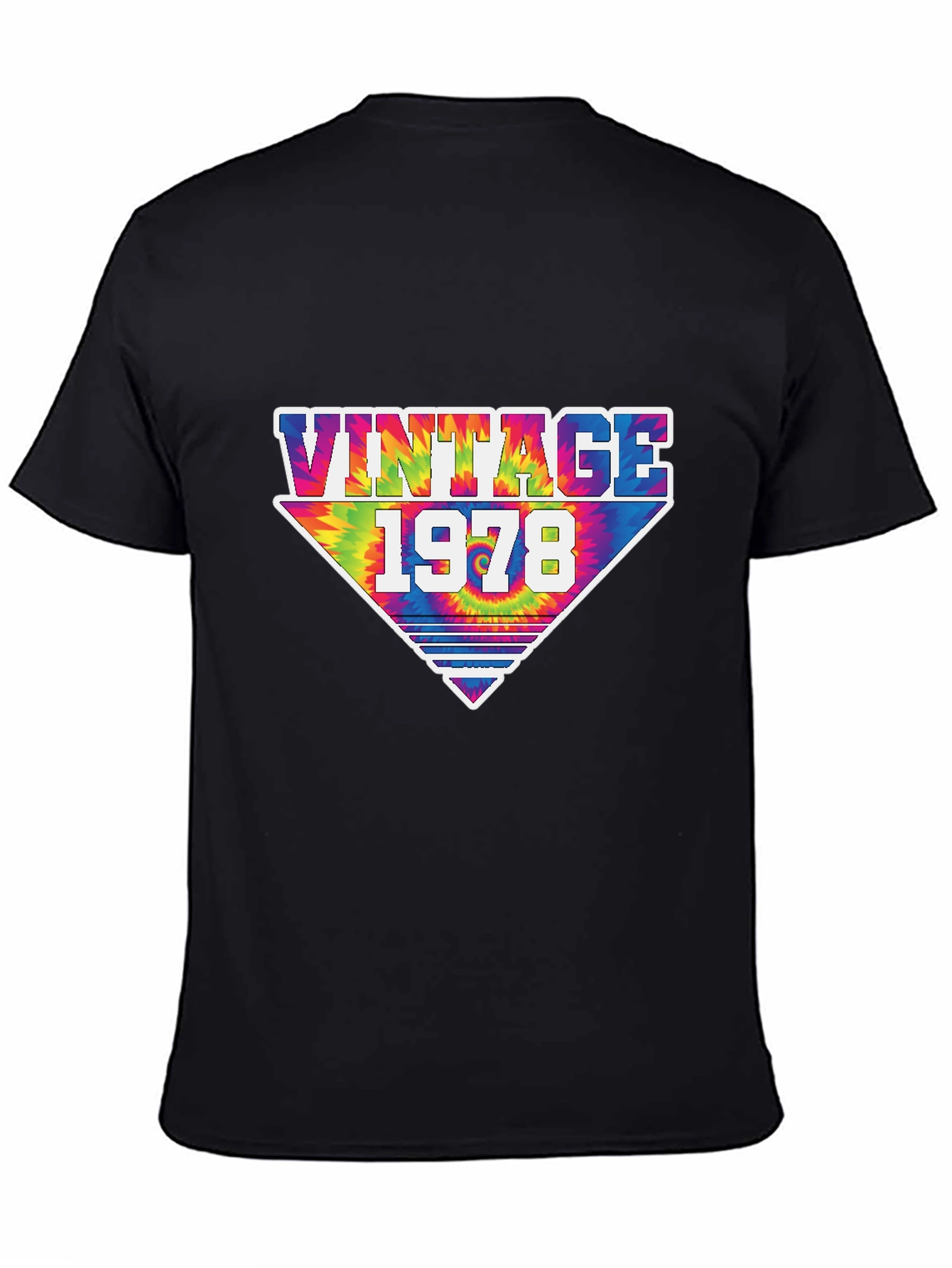 Vintage 1978 Tie Dye Graphic Tee
