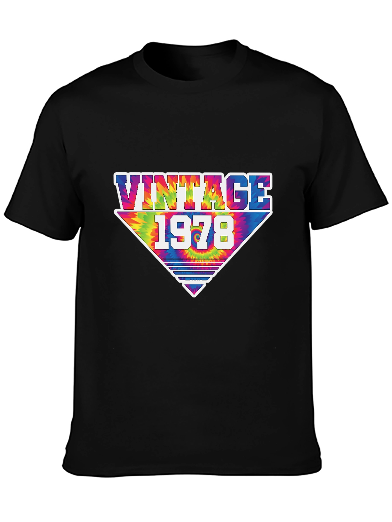 Vintage 1978 Tie Dye Graphic Tee