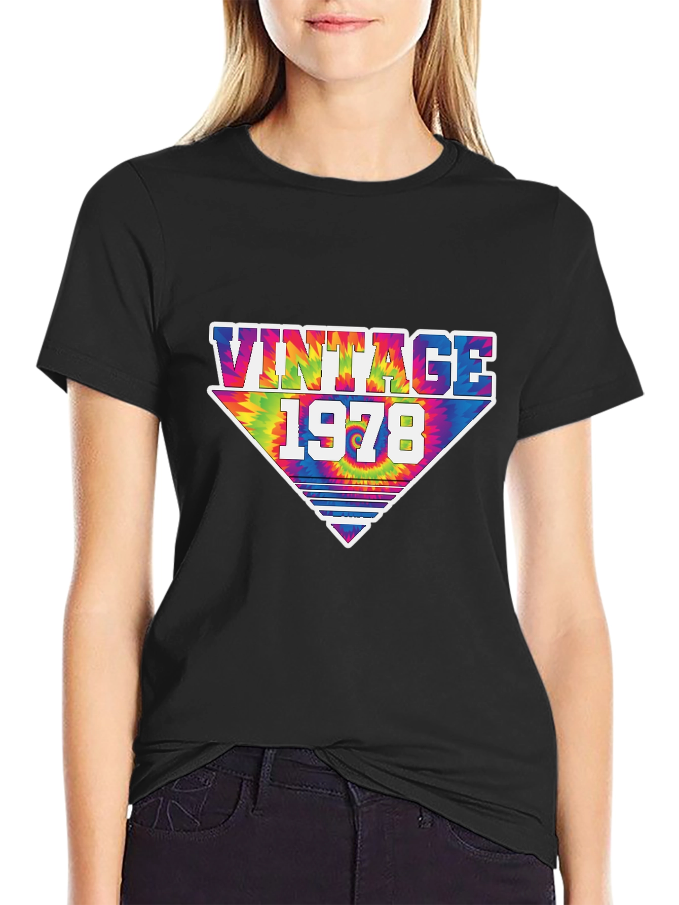 Vintage 1978 Tie Dye Graphic Tee