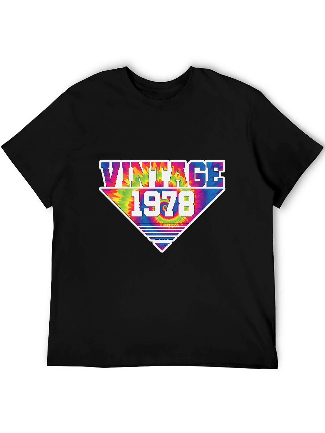 Vintage 1978 Tie Dye Graphic Tee
