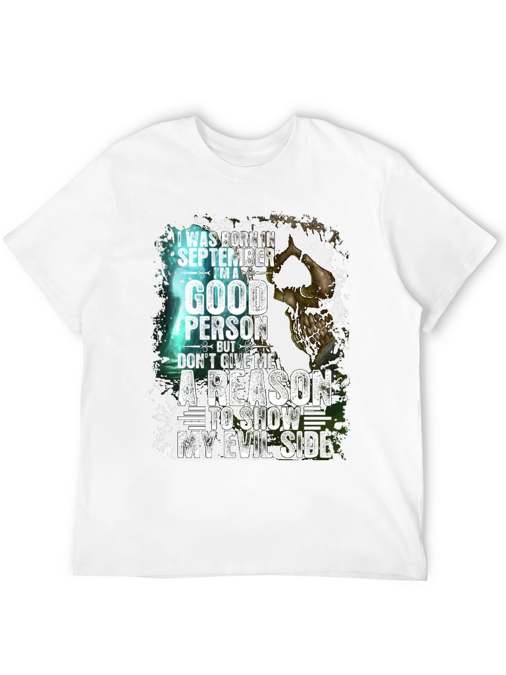 September Born Good Person Evil Side T-Shirt