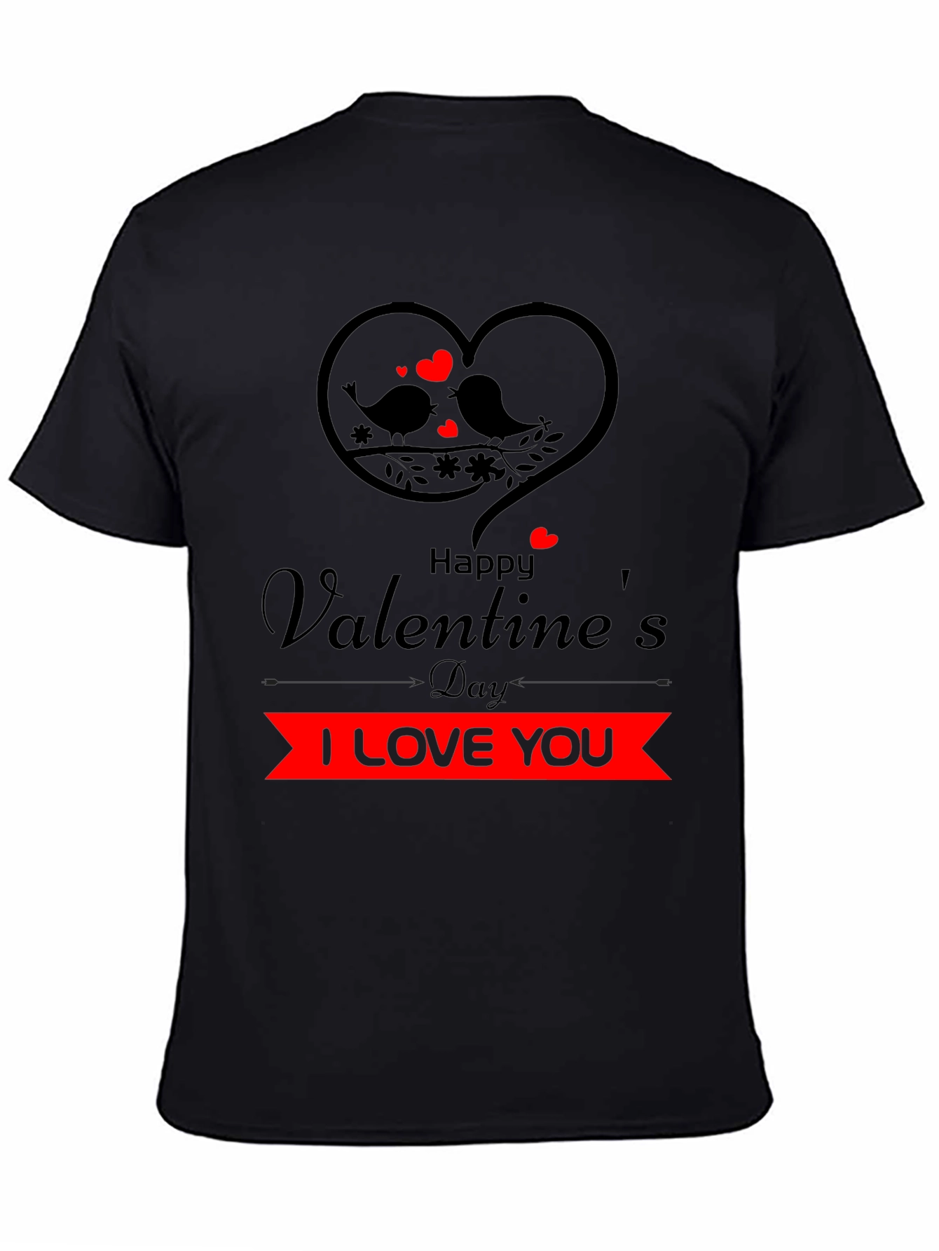 Valentines Day I Love You Graphic Tee