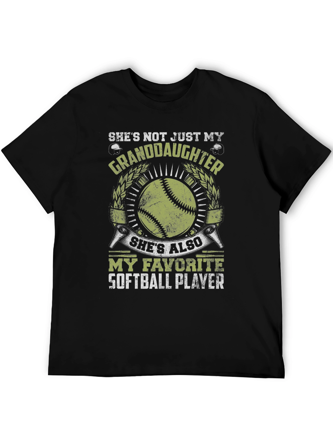 Softball Granddaughter T-Shirt - Favorite Player Tee