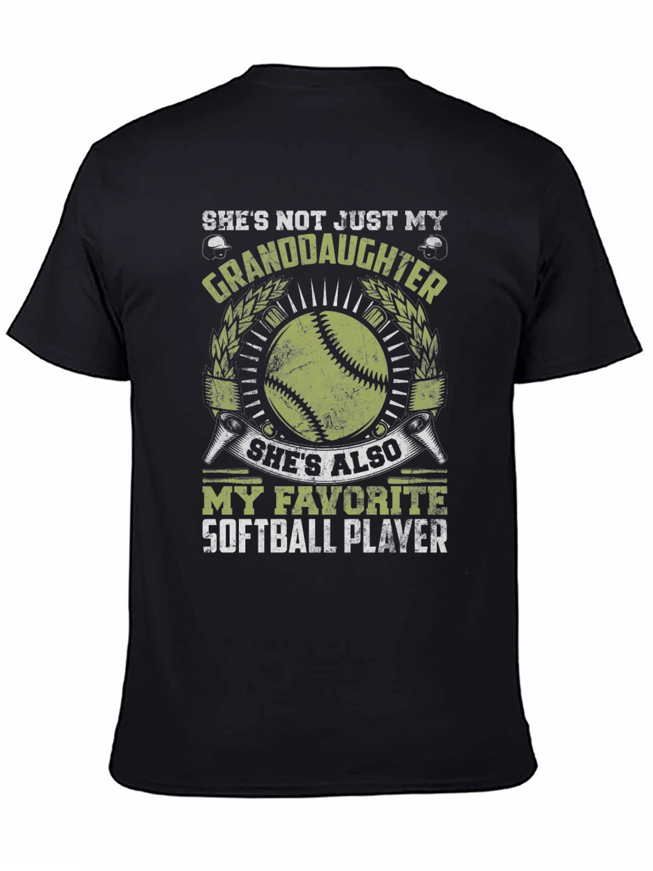 Softball Granddaughter T-Shirt - Favorite Player Tee