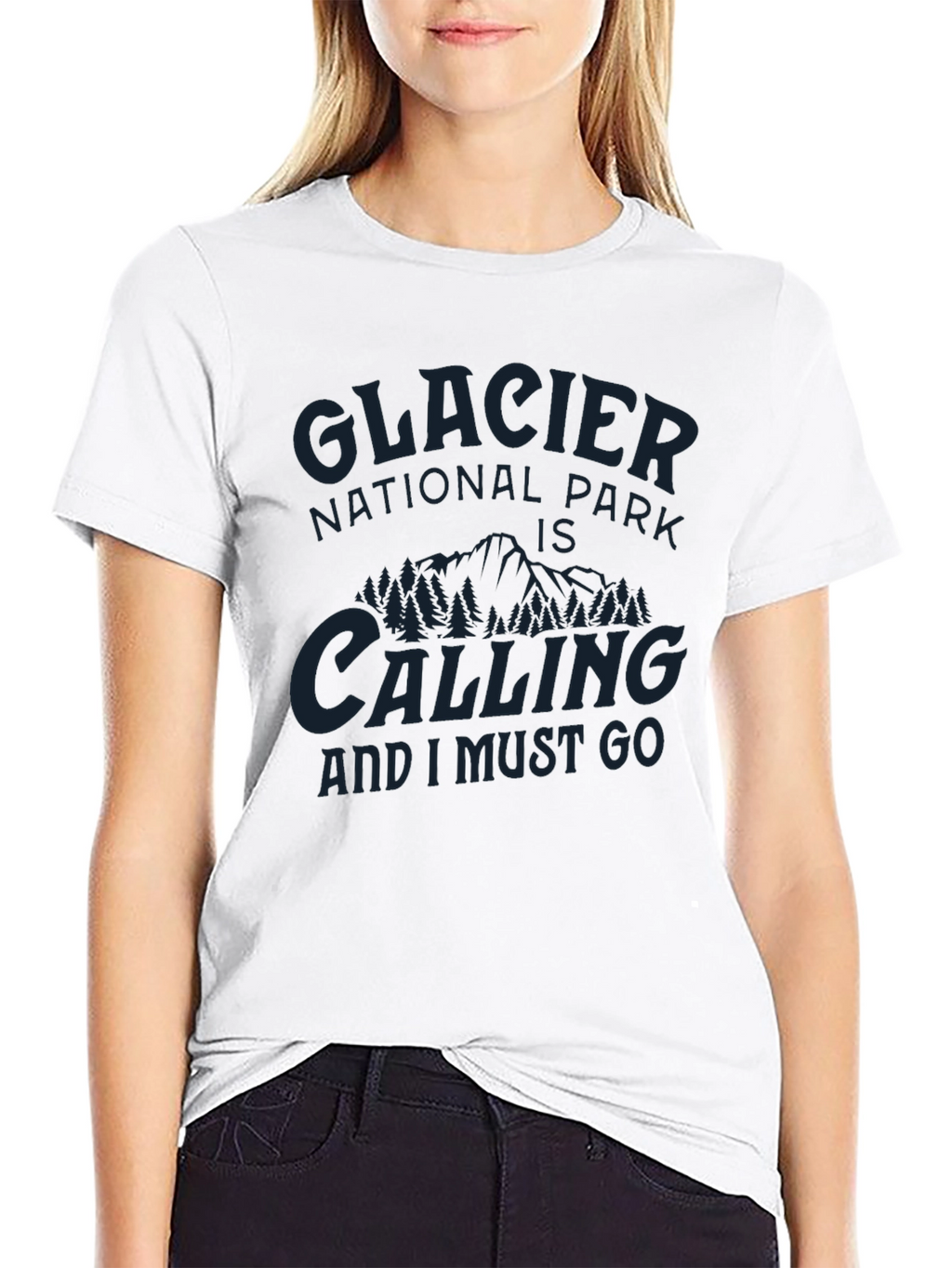 Glacier National Park Calling T-Shirt