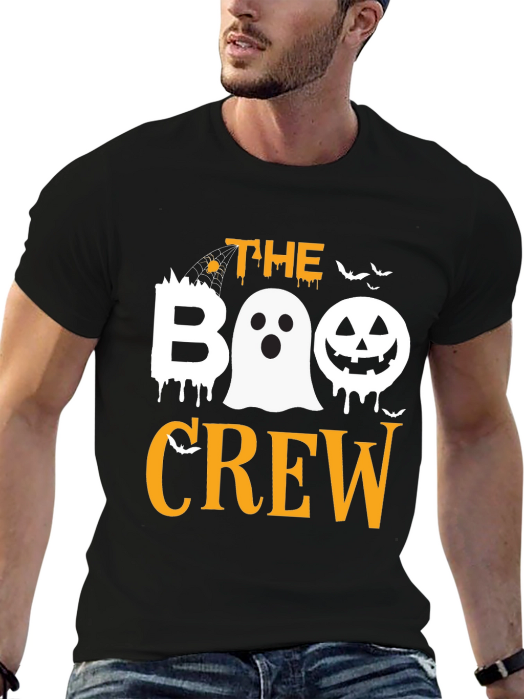 The Boo Crew Halloween Graphic Tee