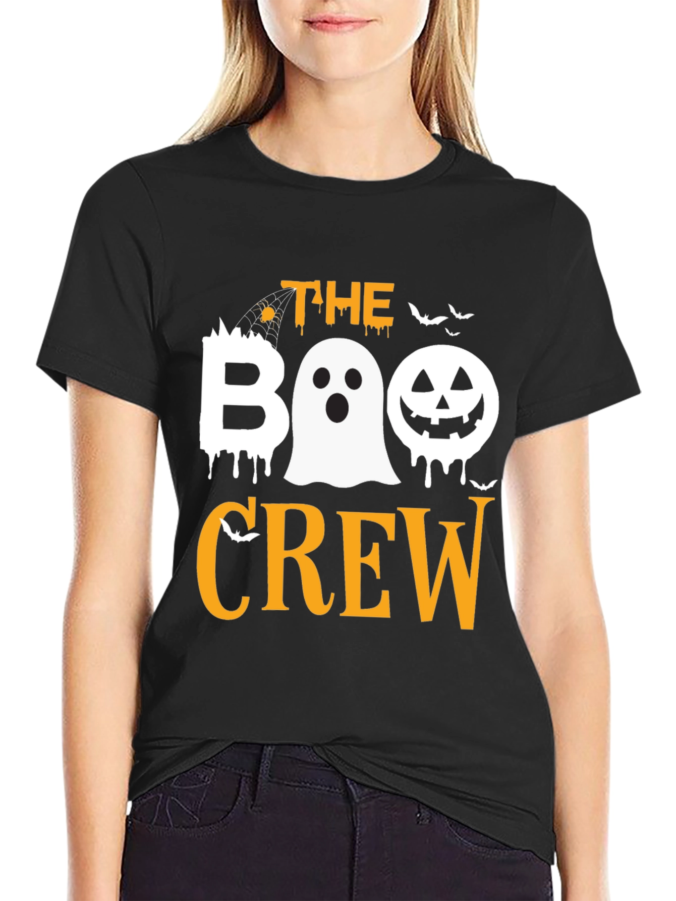 The Boo Crew Halloween Graphic Tee