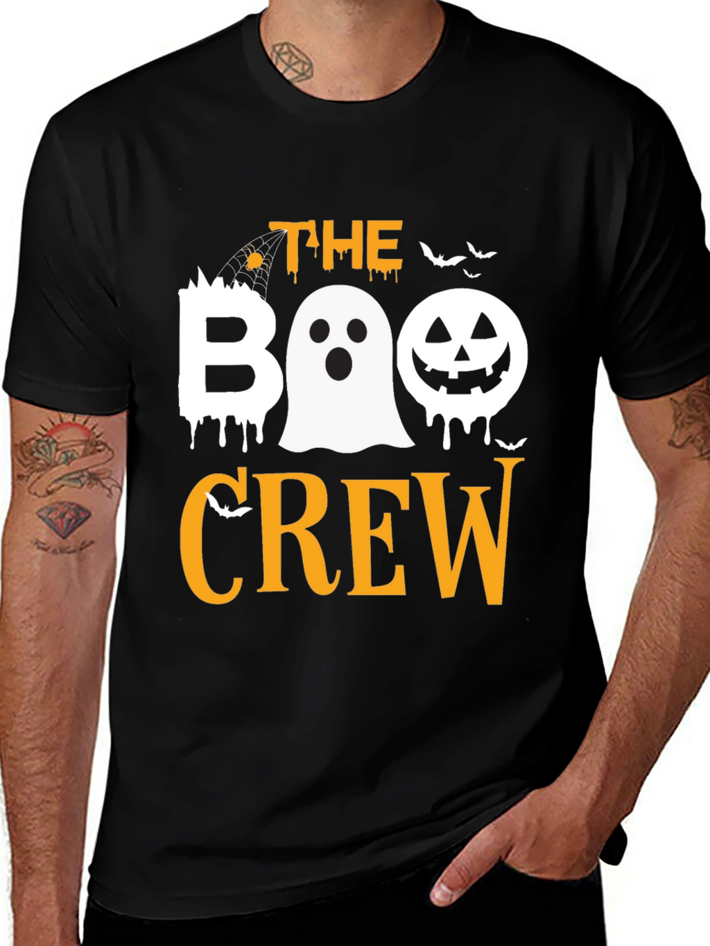 The Boo Crew Halloween Graphic Tee