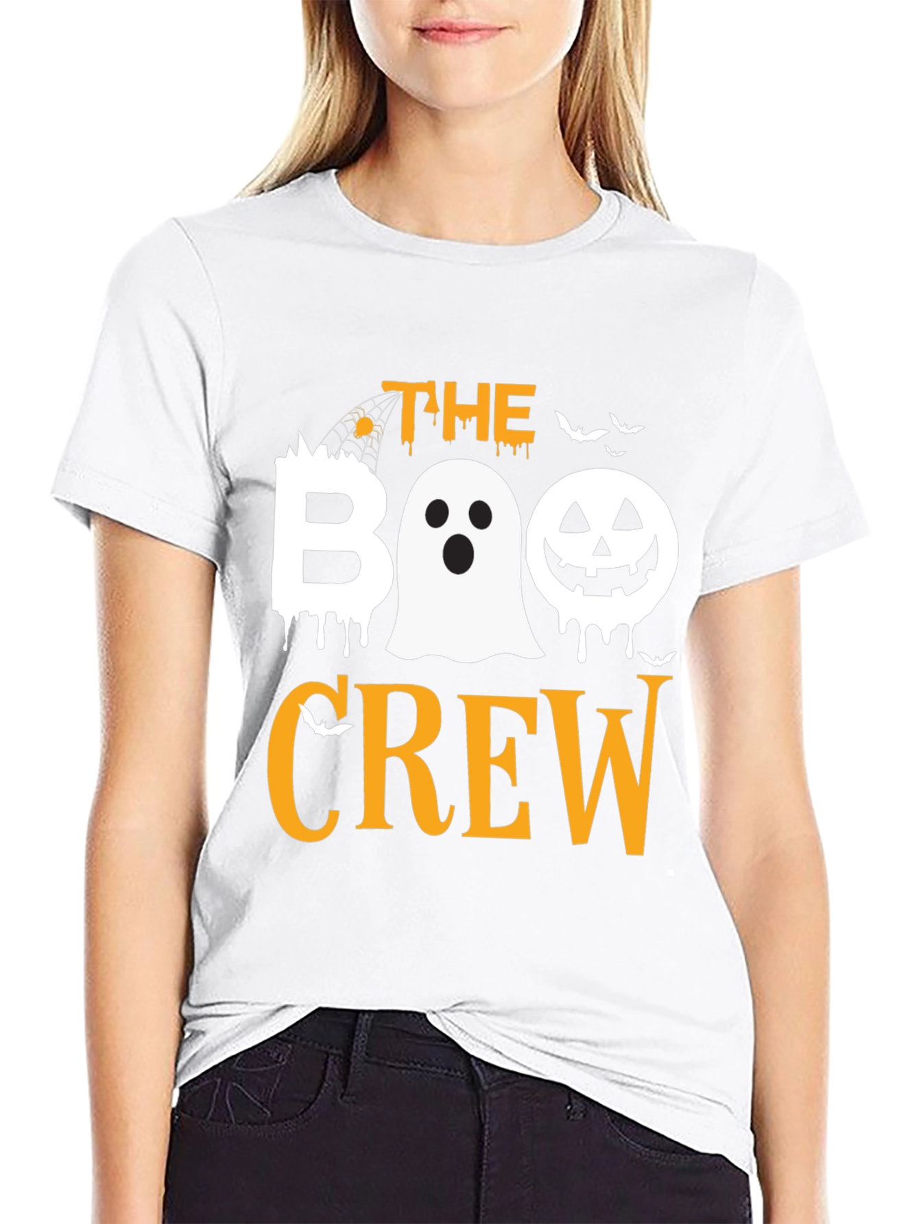 The Boo Crew Halloween Graphic Tee