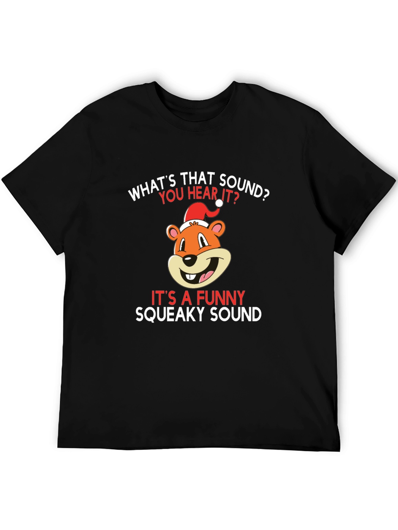 Funny Squeaky Sound Christmas T-Shirt