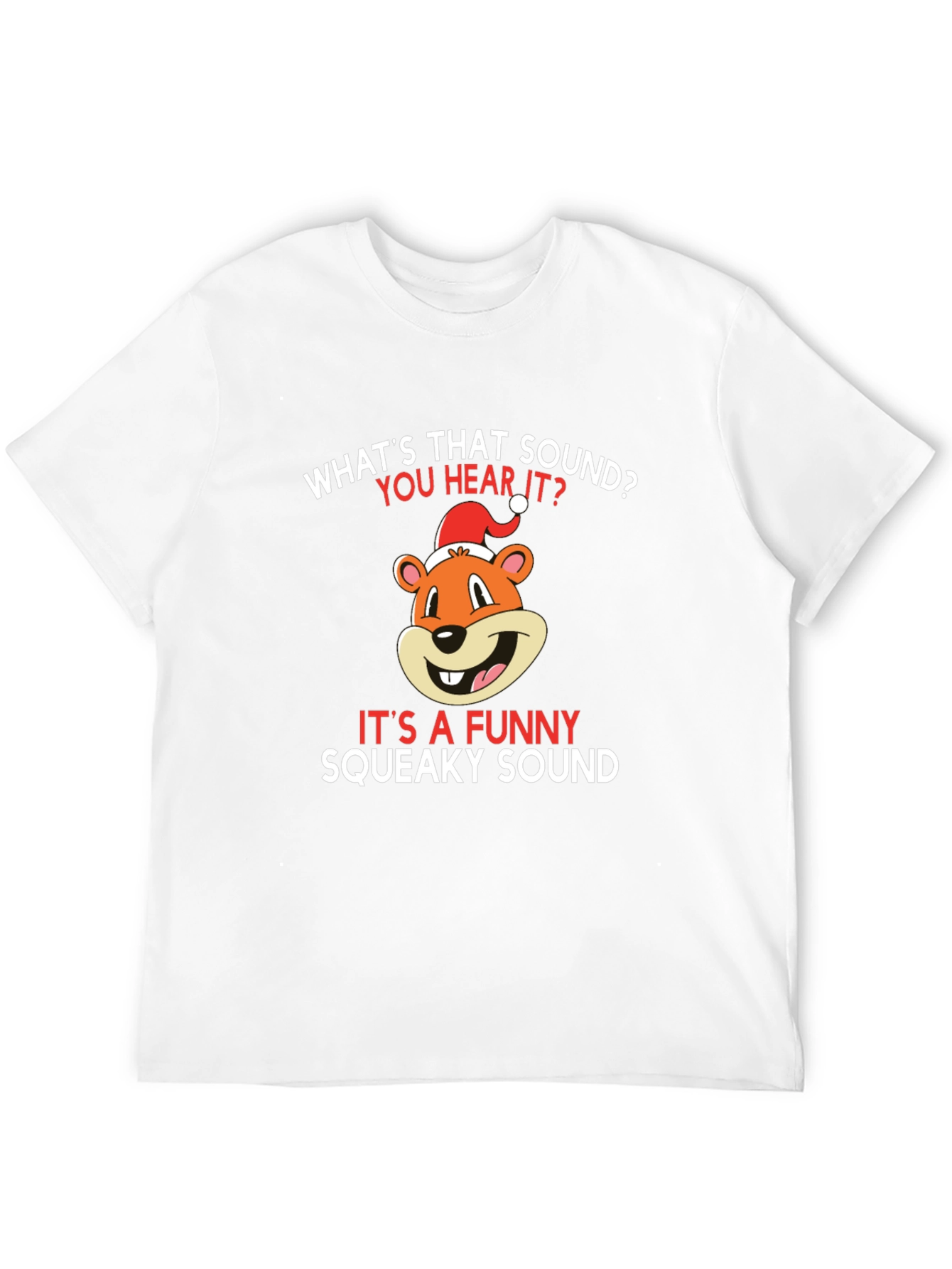 Funny Squeaky Sound Christmas T-Shirt