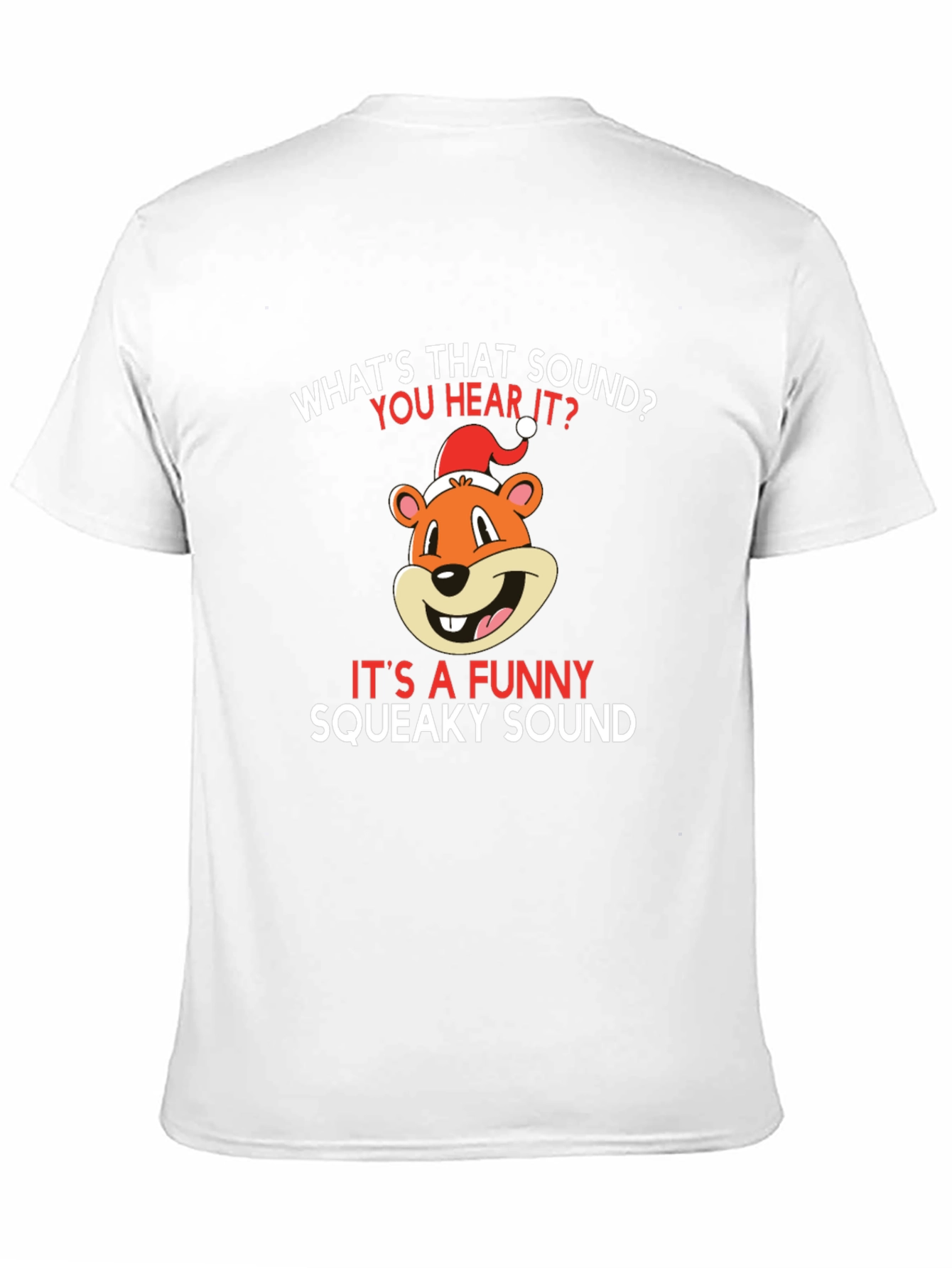 Funny Squeaky Sound Christmas T-Shirt