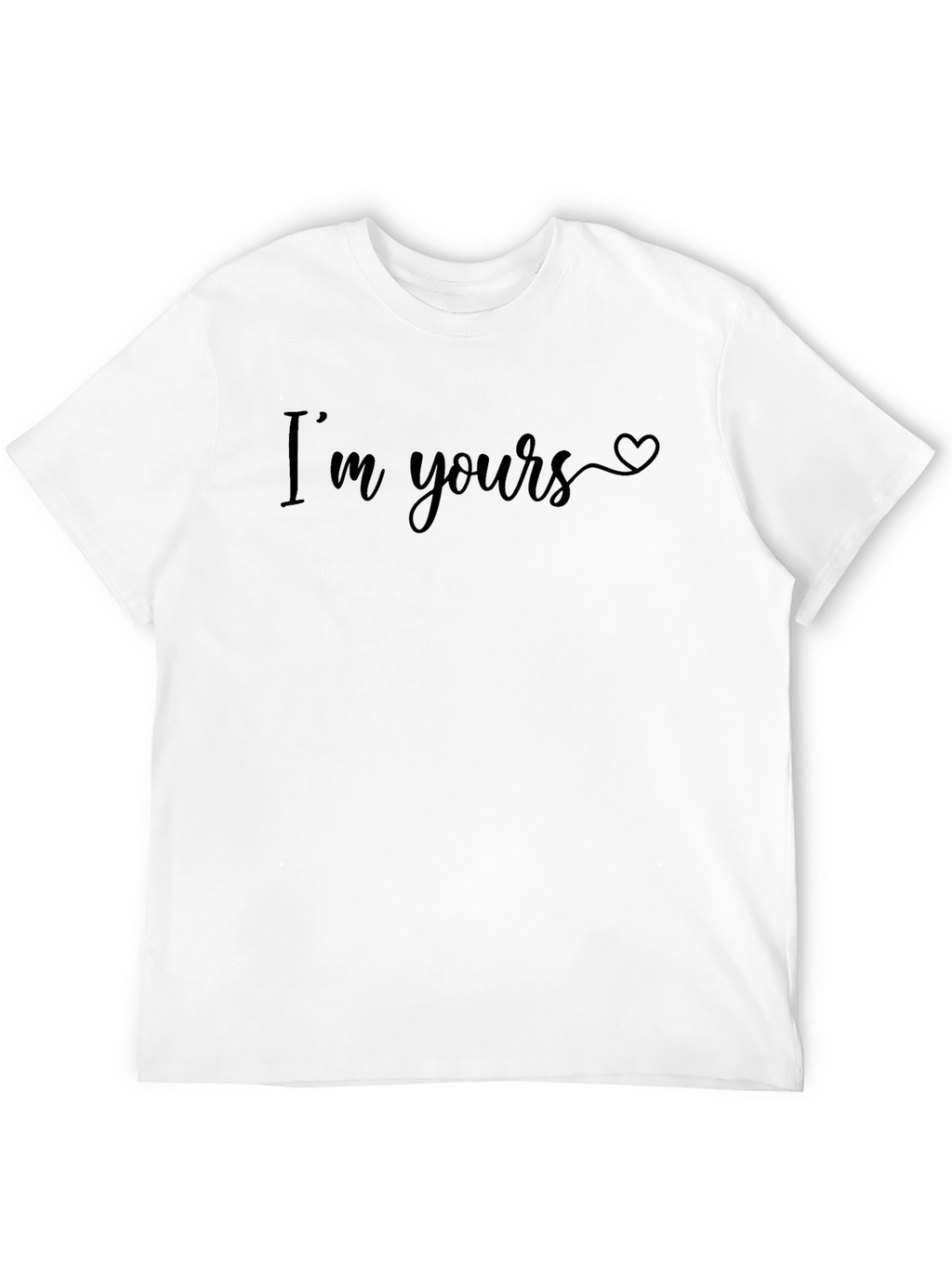 Im Yours Graphic Tee - Black Casual Top
