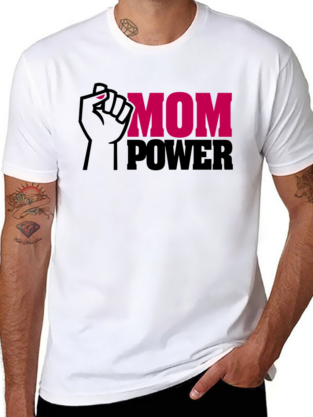 Mom Power T-Shirt - Empowering Women