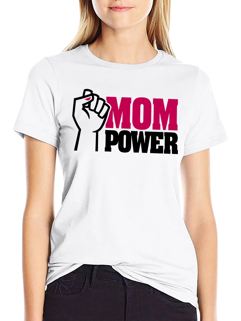 Mom Power T-Shirt - Empowering Women
