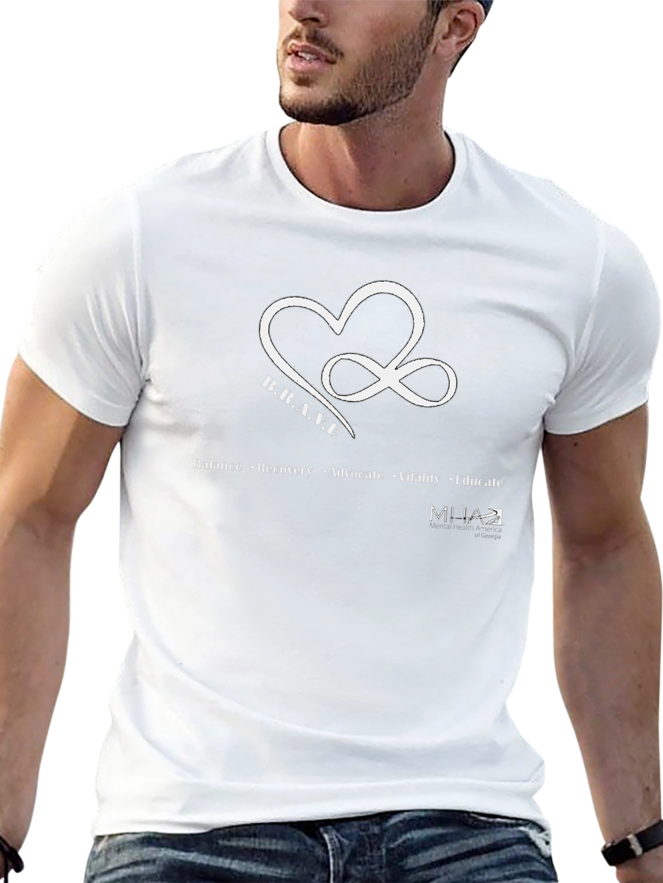 B.R.A.V.E. Mental Health Awareness T-Shirt
