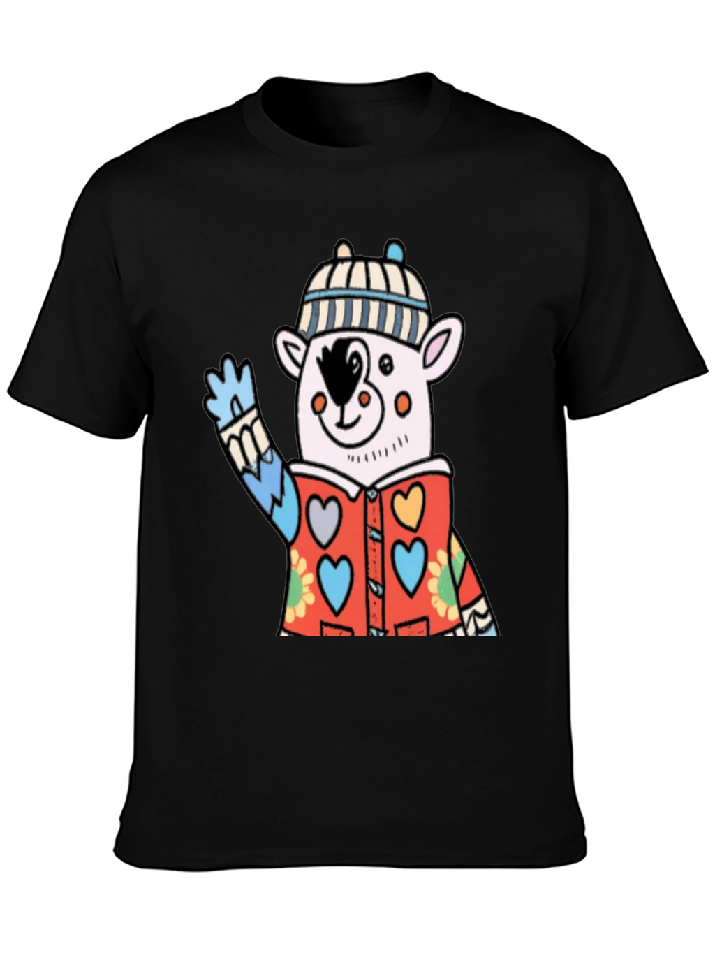 Whimsical Cartoon Character T-Shirt - Unique Design
