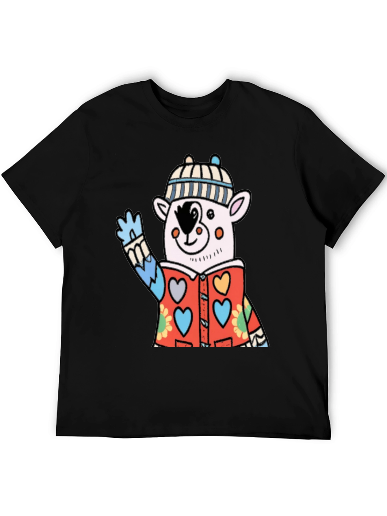 Whimsical Cartoon Character T-Shirt - Unique Design