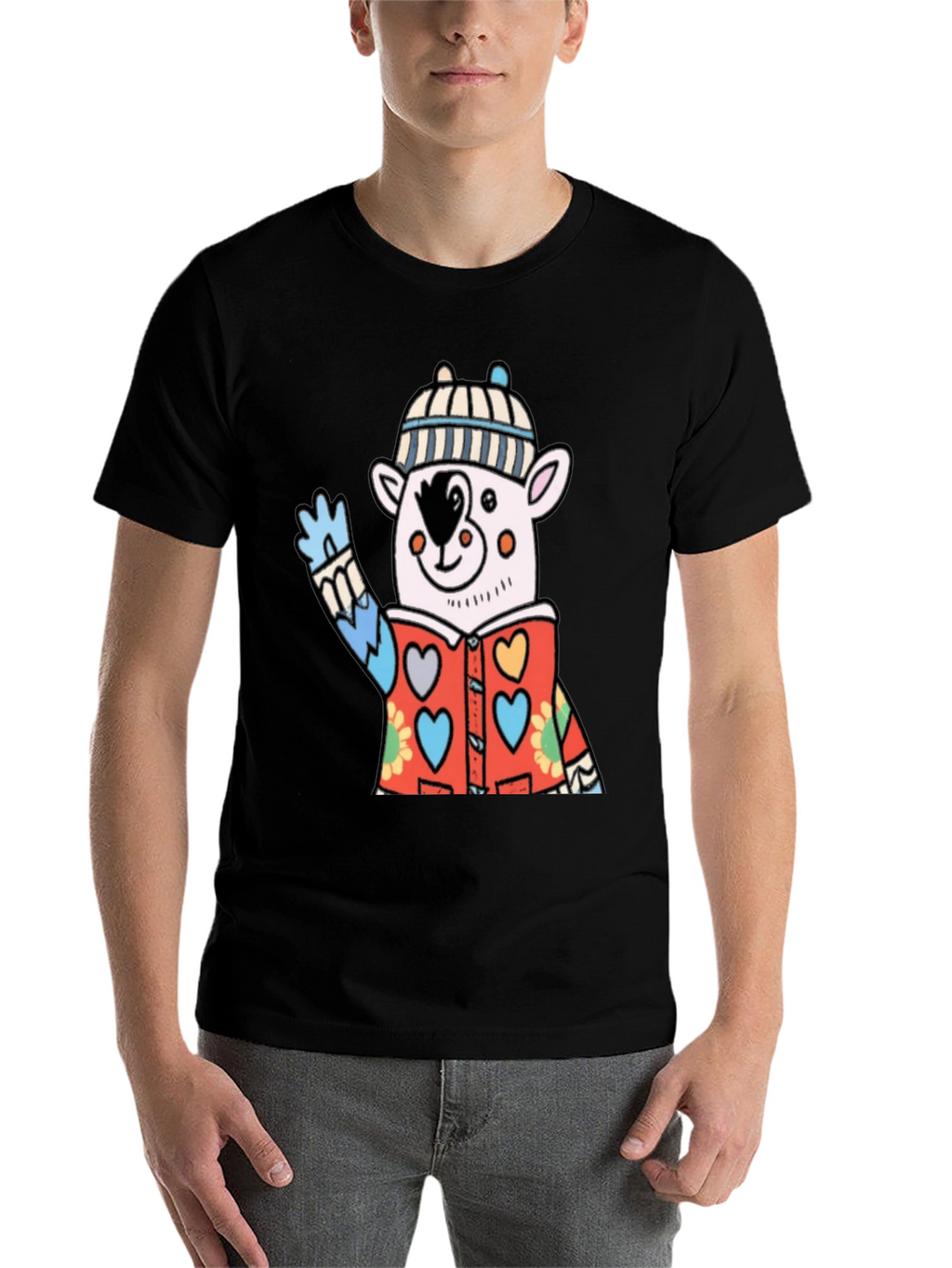 Whimsical Cartoon Character T-Shirt - Unique Design