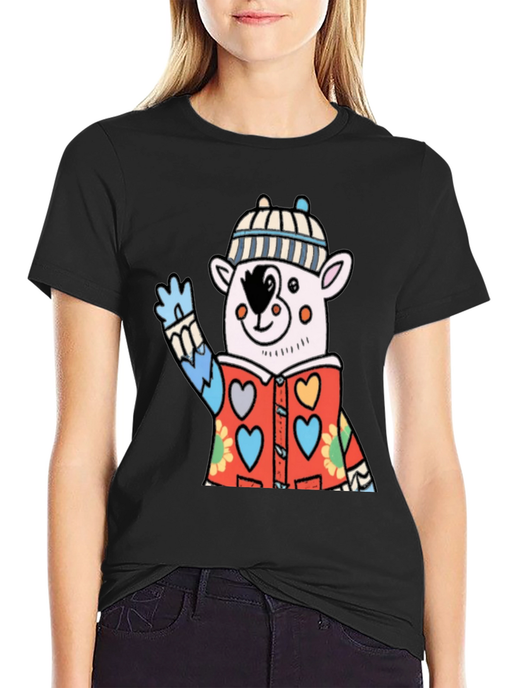 Whimsical Cartoon Character T-Shirt - Unique Design