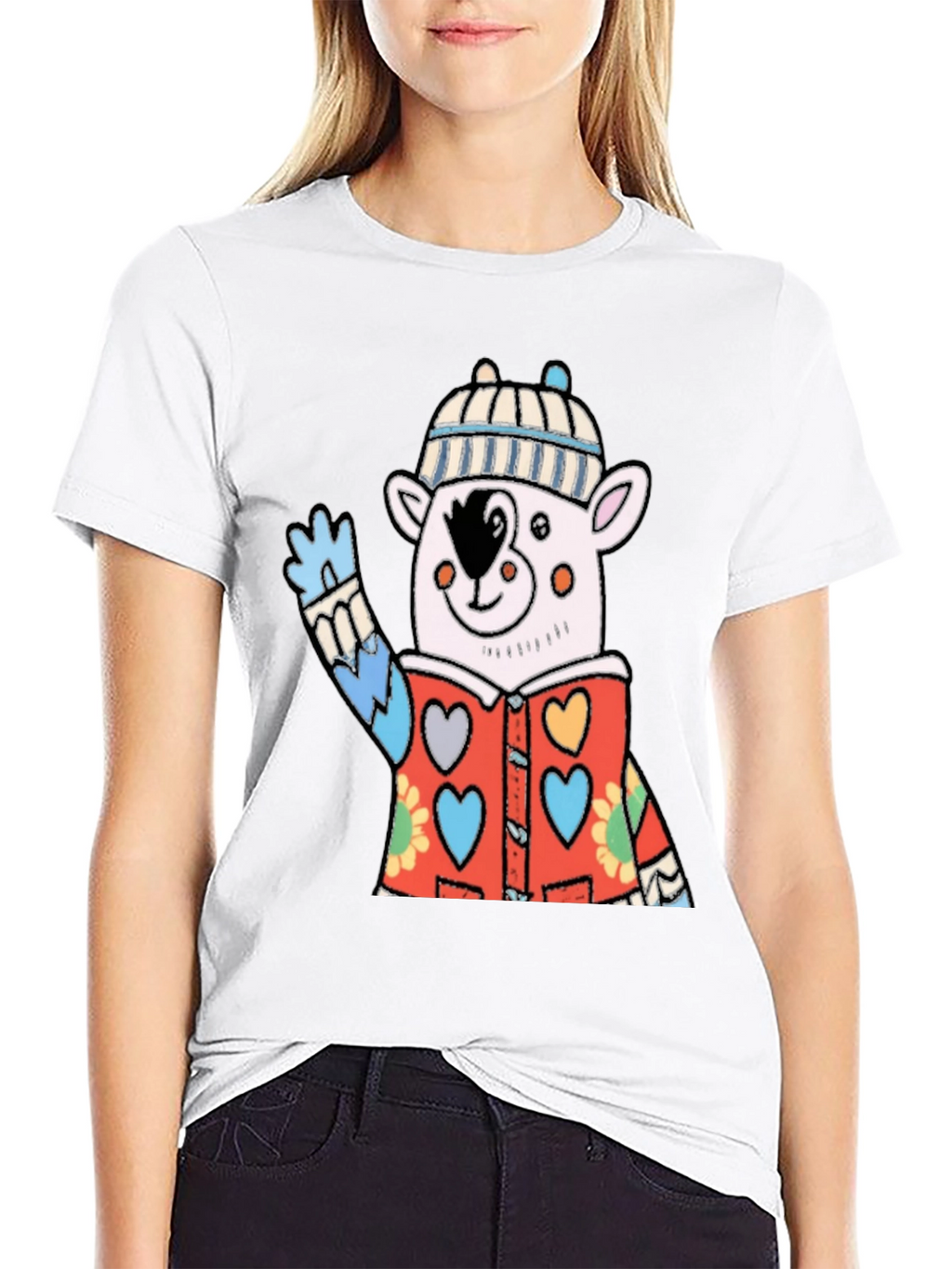 Whimsical Cartoon Character T-Shirt - Unique Design