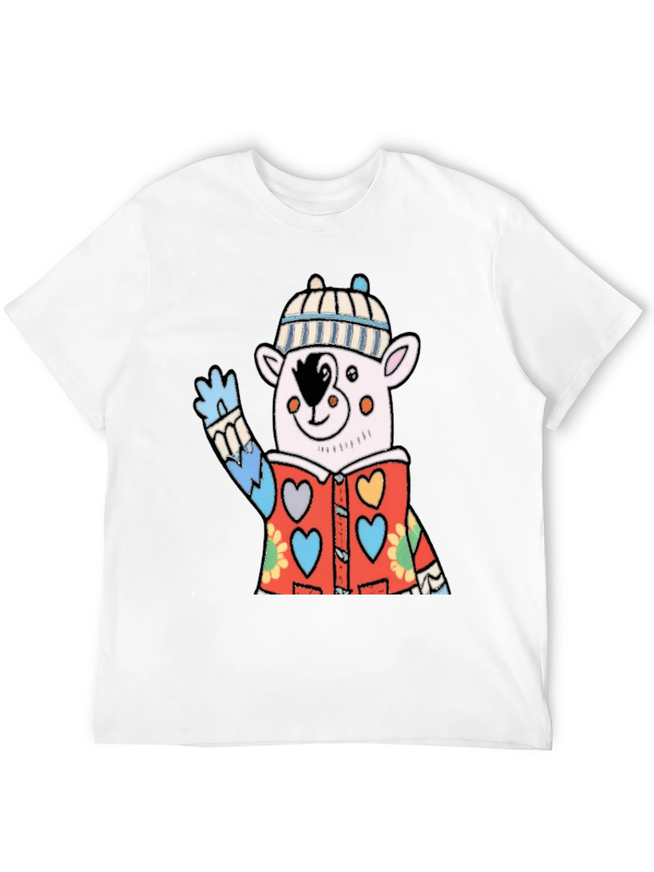 Whimsical Cartoon Character T-Shirt - Unique Design