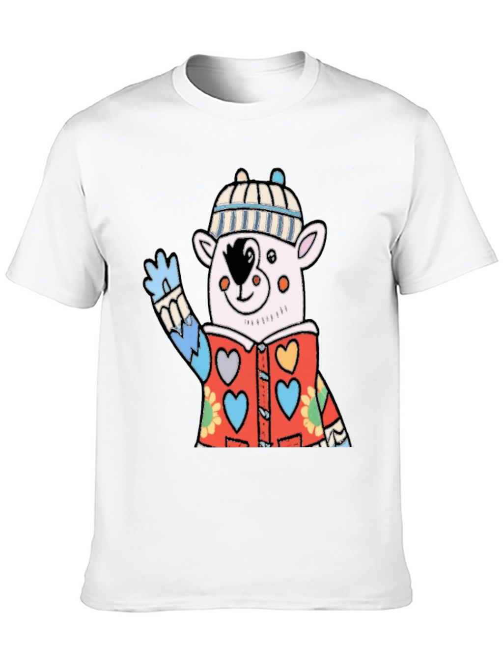 Whimsical Cartoon Character T-Shirt - Unique Design