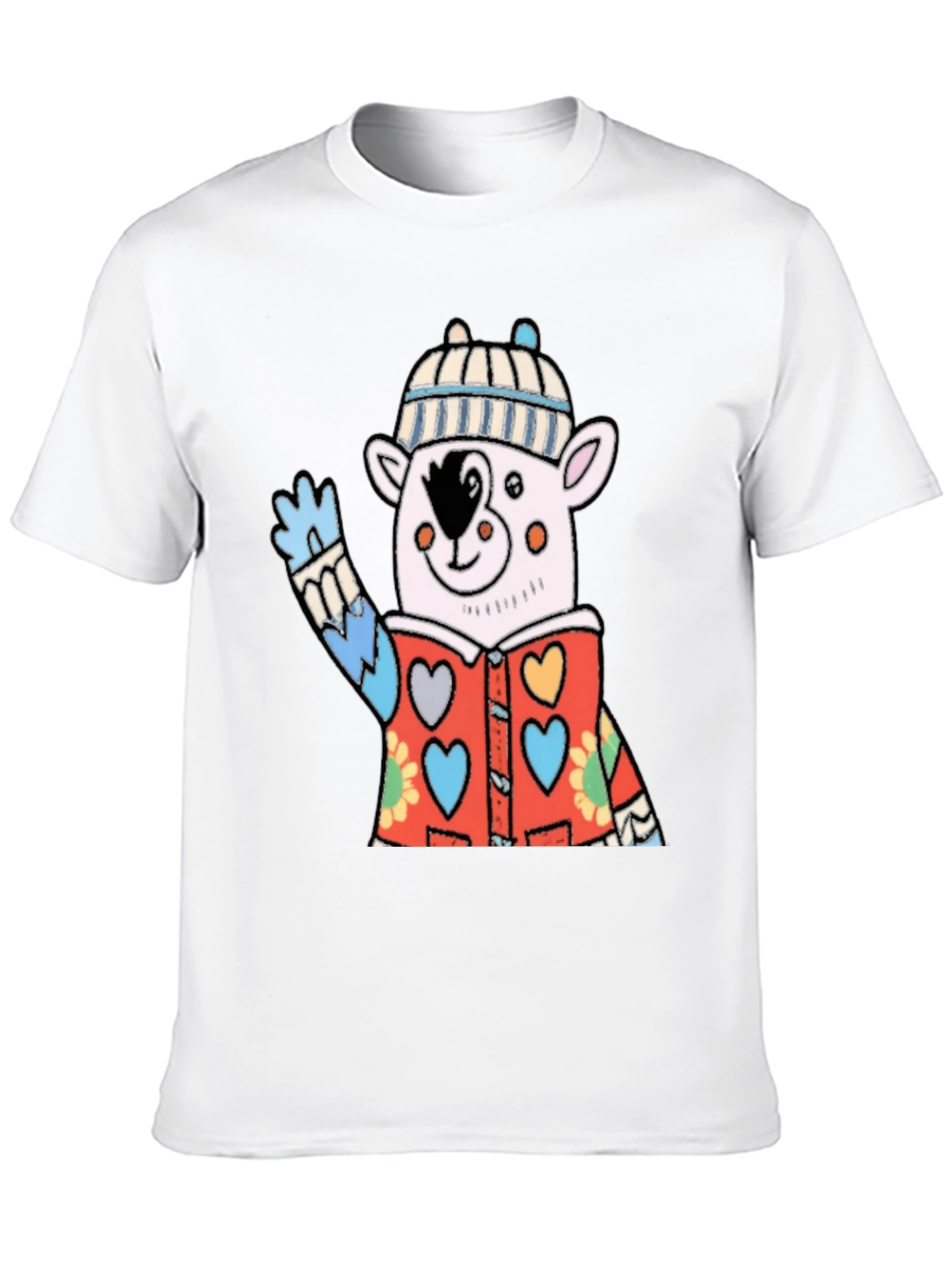 Whimsical Cartoon Character T-Shirt - Unique Design