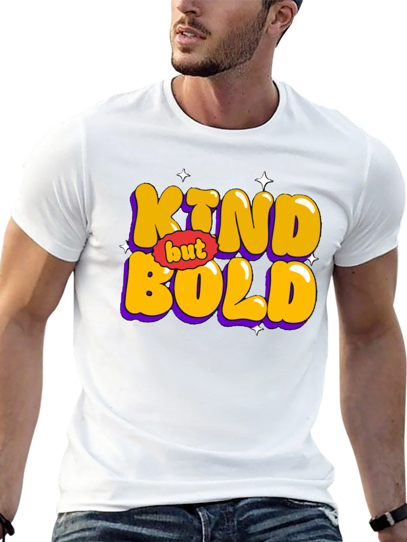 Kind But Bold Graphic T-Shirt - Unisex