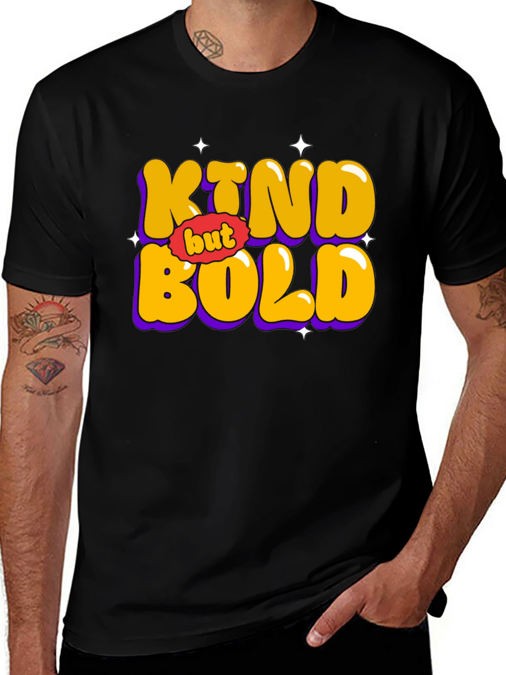 Kind But Bold Graphic T-Shirt - Unisex