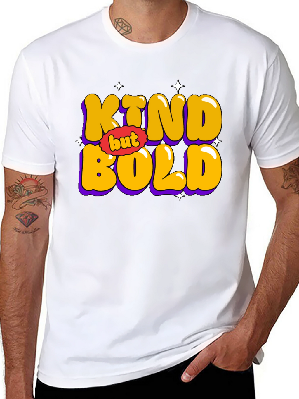 Kind But Bold Graphic T-Shirt - Unisex