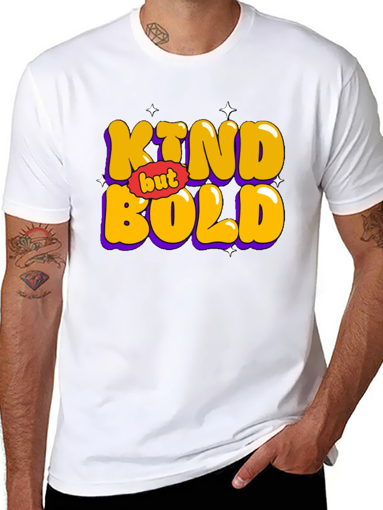Kind But Bold Graphic T-Shirt - Unisex