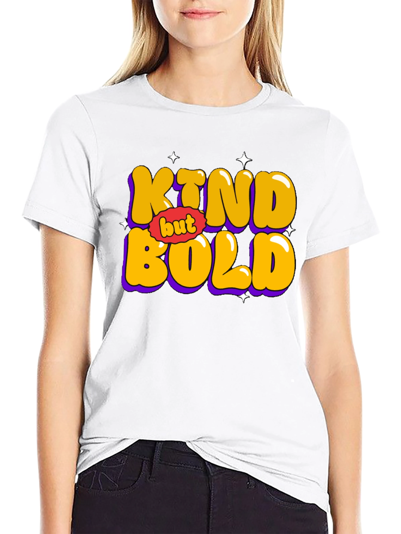 Kind But Bold Graphic T-Shirt - Unisex