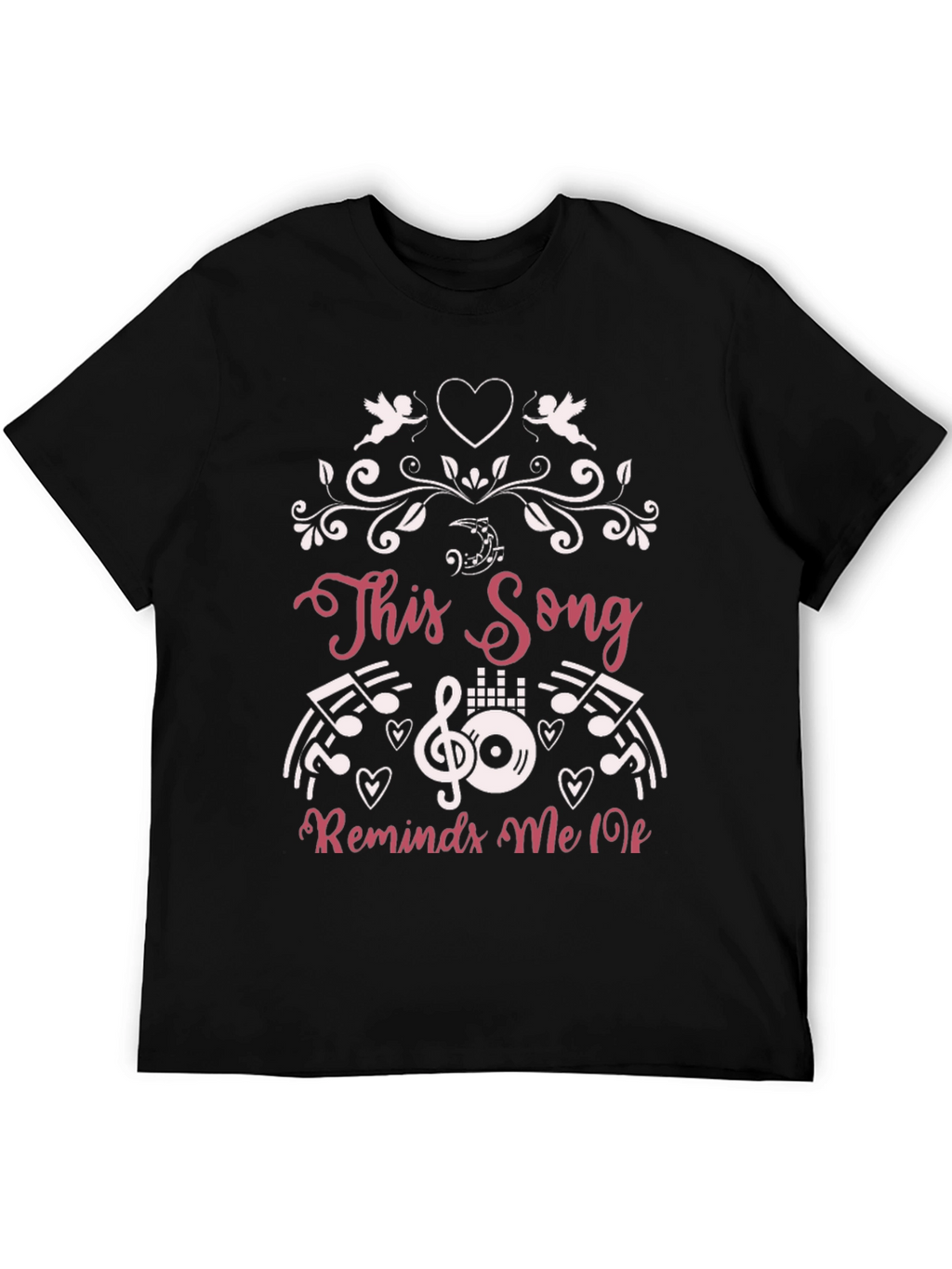 Music Lovers Tee: This Song Graphic Print