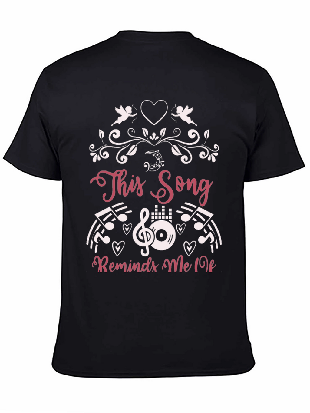 Music Lovers Tee: This Song Graphic Print