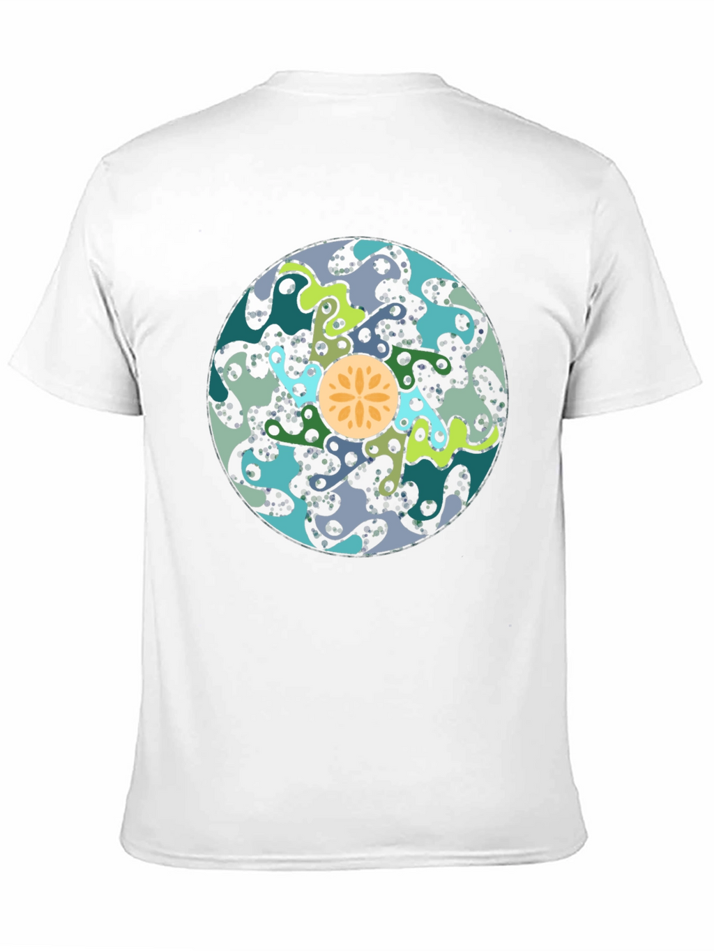Abstract Art T-Shirt - Stylish Black Cotton Tee